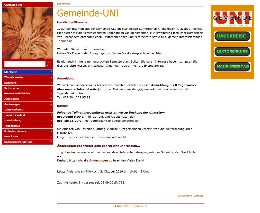 http://www.gemeinde-uni.de/